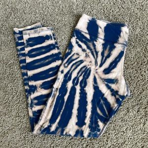 NWOT Handmade Tie-Dye Yoga Pants